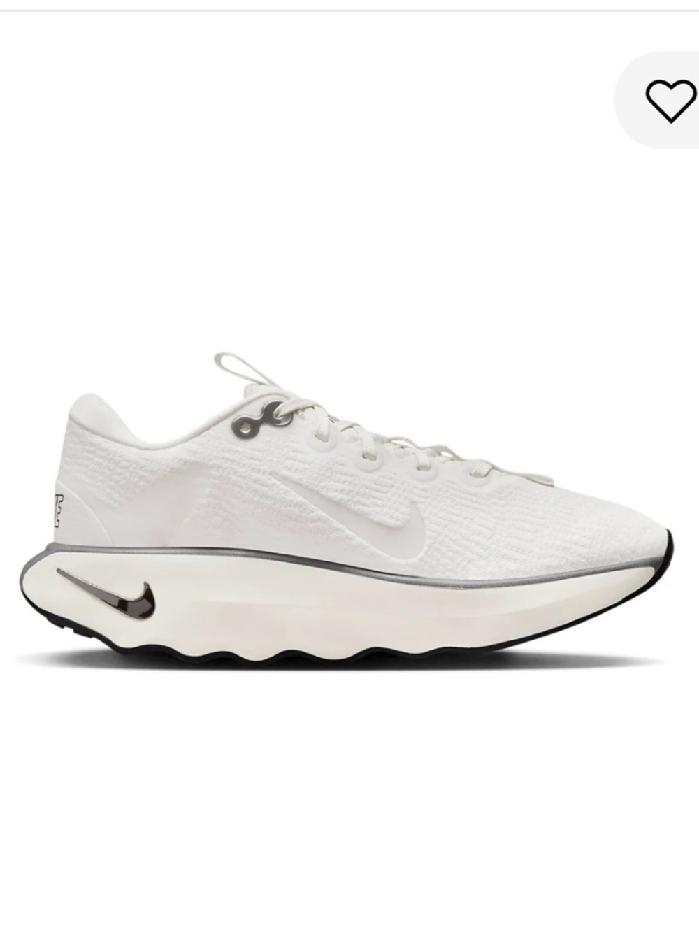 NEW Nike Women’s Motiva Premium Running Shoes - White with Black Accent